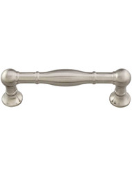 Fuller Cabinet Pull - 3 3/4 inch Center-to-Center in Stainless Steel.